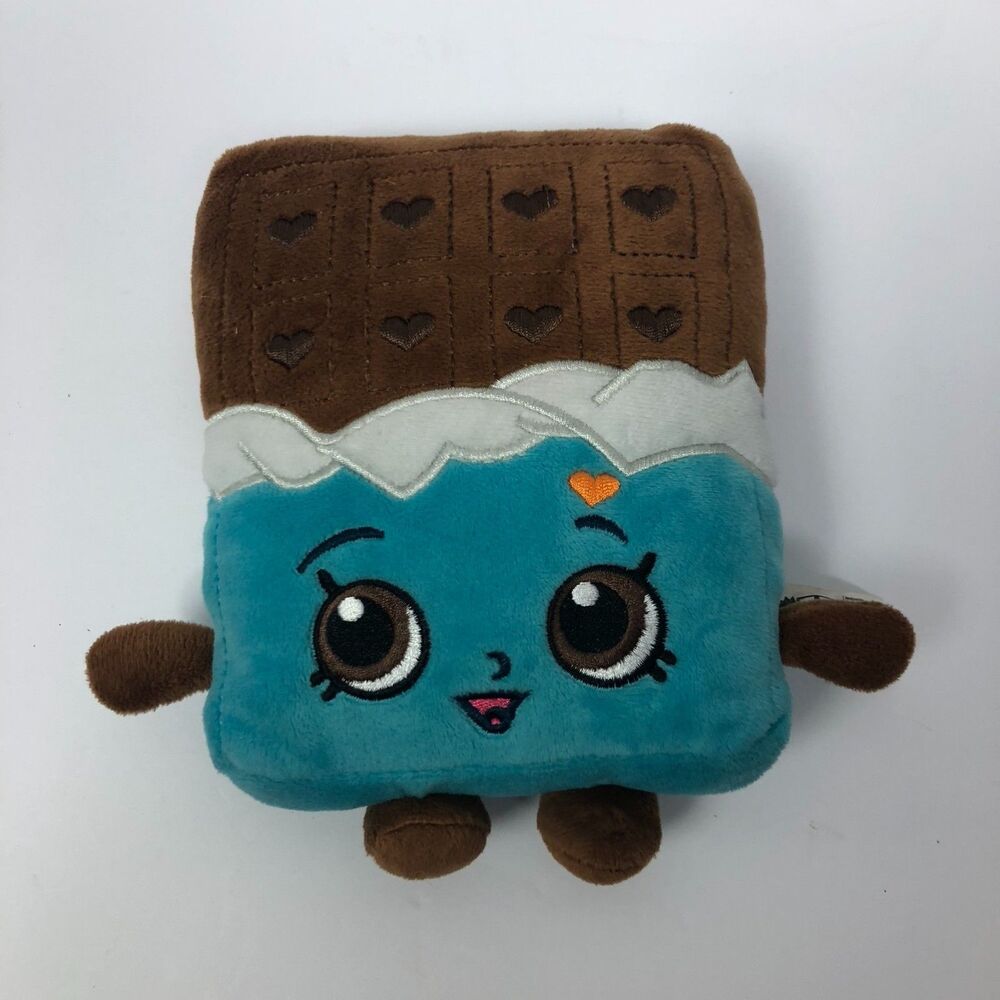 Shopkins Cheeky Chocolate Plush Stuffed Toy Sweat Treats Blue Brown